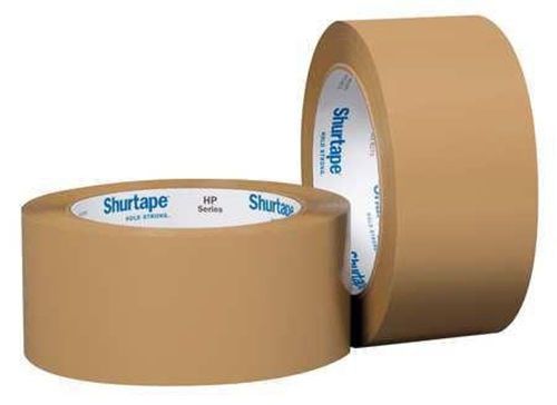 2 ROLLS SHURTAPE HP 200 Carton Sealing Tape,Tan, 48mm x 100m (BRAND NEW)