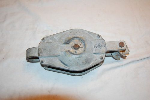 Usa made 3300 lb. snatch block  5&#034; pulley for sale