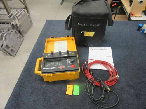 BIDDLE MEGGER CURRENT ELECTRICAL BATTERY TESTER BM11 WORKS !!!!