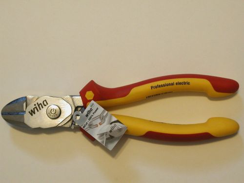 Wiha 8&#034; Insulated BiCut Super Cutter Diagonal Pliers 32936