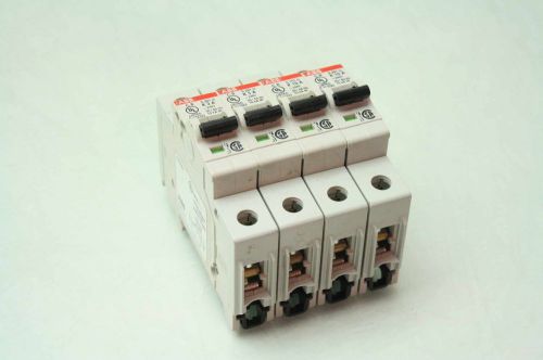 4 abb s201u-k10a single pole circuit breaker 240v ac bus rated s201u-k5a / k3a for sale