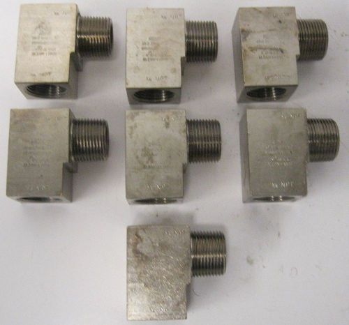 Redapt 90¦ 3/4&#034; Male x Female Flameproof Threaded Adaptors Lot of 7 NNB