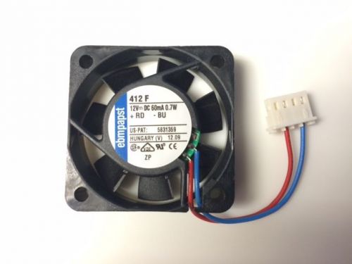 ebmpapst 412F fan 12vdc 60mA