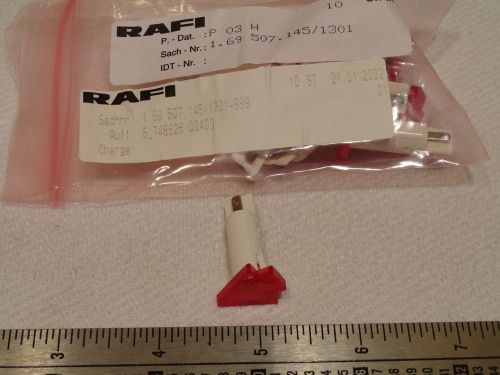 10pc RAFI 1.69.507.145/1301 Red Arrow Bezel Signal Lamp Light Bulb BLADE Indicat