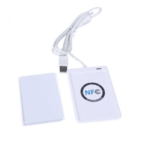 Nfc acr122u rfid contactless smart reader &amp; writer/usb + sdk + 5mifare ic card for sale