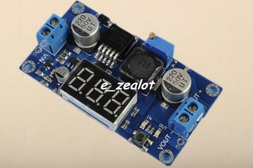 1pcs NEW LM2596 Step Down Power Module 4.2V-40V to 1.25V-37V DC-DC Converter