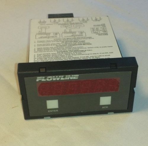 FlowLine Mod. LI12-1001 Universal Process Meter, Panel Meter