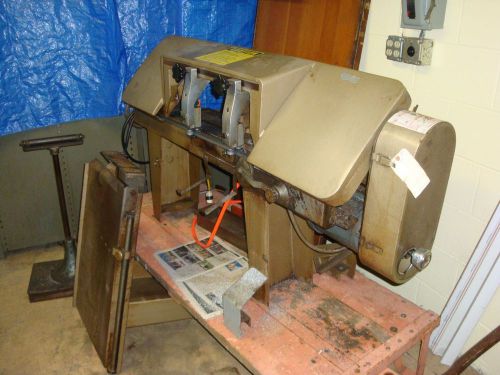 Machinist Kalamazoo H9AWV  2 hp.Variable Speed Horizontal Band Saw 62-390 FPM