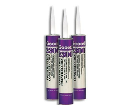 Geocel 2300 Construction Sealant Clear 10.3 oz. Tube