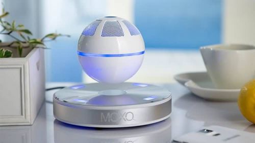 Original MOXO X-1 Maglev Portable Leisure Wireless Bluetooth Speaker White