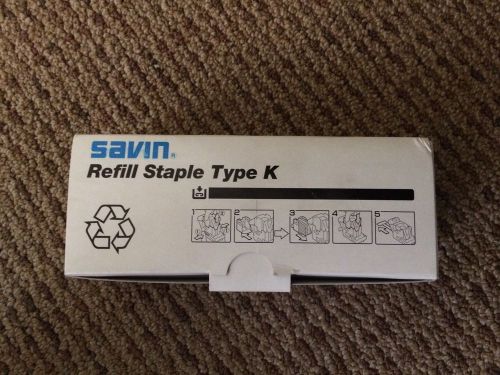 Ricoh, Savin or Lanier Staples Type K Refills Staples