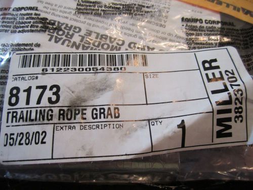 NEW MILLER TRAILING ROPE GRAB FALL PROTECTION CLIMBING ROOFING 8173