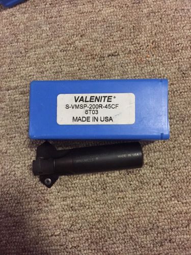 Valenite S-vmsp-200r-45cf 6t03