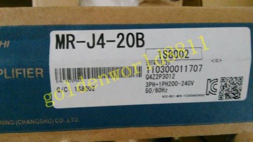 NEW Mitsubishi MR-J4-20B Servo Driver good in condition for industry use