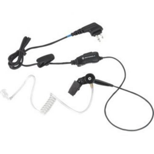 New motorola 2 pin single wire surveillance earpiece and microphone for sale