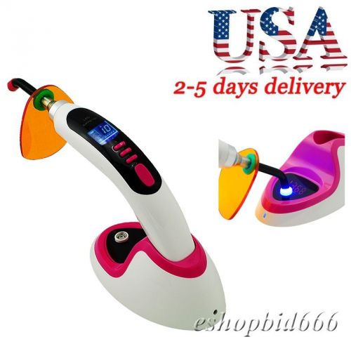 Dental Curing Light Lamp 5W 1400MW Light Meter Teeth Whitening Accelerator USPS*