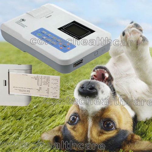 FDA Veterinary ECG machine 3-channel ECG,VET use,ECG300G CONTEC,FDA CE Approved