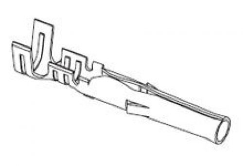 MOLEX - 02-06-1132 - CONTACT, FEMALE, 30-24AWG, CRIMP