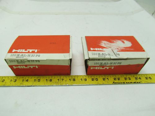 Hilti X-AL-H 37P8 Hardened nail for high Strength concrete/Steel 1-1/2&#034;L 200pcs