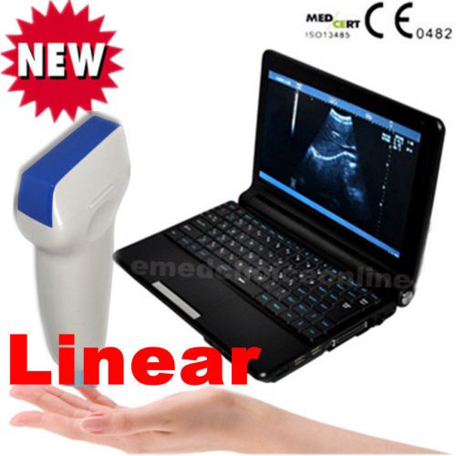 CE proved newest version Digital notebook Ultrasound Scanner With Linear &amp; 3D