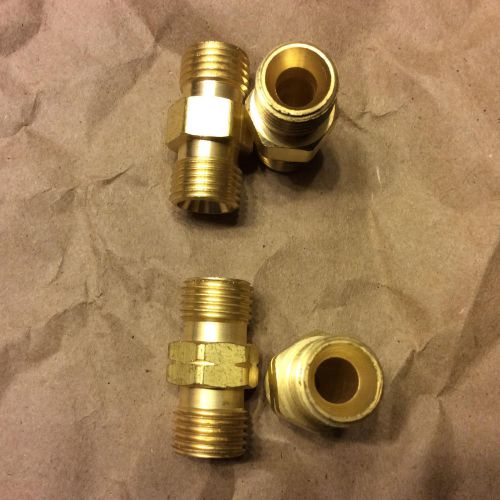 2 pair western b hose coupler lh and rh  cga-22  cga-23 9/16-18 oxygen acetylene for sale