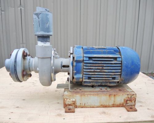 2&#039;&#039; x 1.5&#039;&#039; centrifugal pump, cast stainless for sale