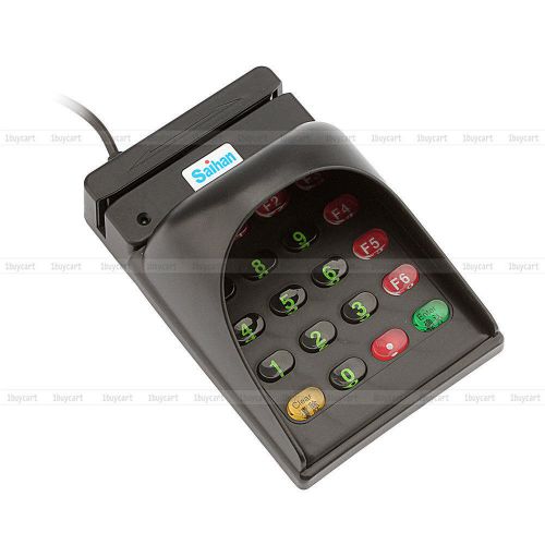 Usb pos f2f magnetic card credit card reader numeric keypad for sale