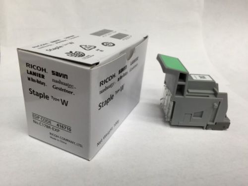 Ricoh Savin Lanier Type W Staples in Cartridge 416710