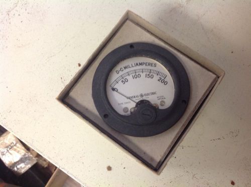 Western Electric old (antique) 15 milliamperes D.C. meter in original box