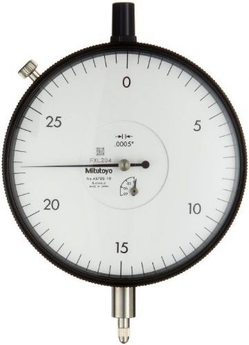 Mitutoyo - 4570S-10 Dial Indicator, #4-48 UNF Thread, 0.375&#034; Stem Dia., Lug