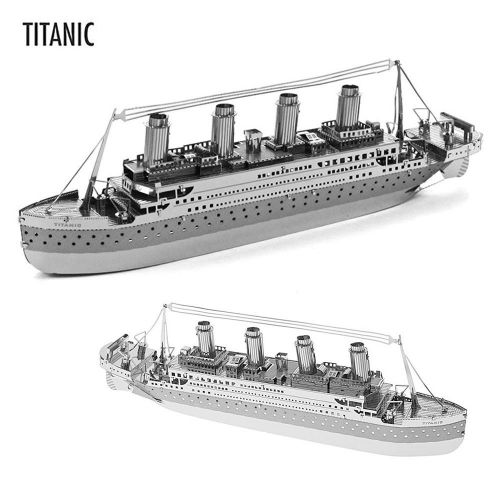 ZOYO 3D DIY Nano Titanic Jigsaw Metallic Metal Puzzle Office Desk Toy Gift