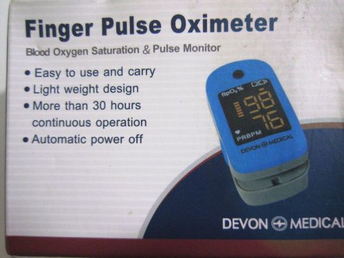 DEVON C1 Finger Pulse Oximeter Blood Oxygen SpO2 Pulse Monitor 300C1B