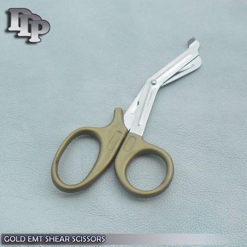 Gold EMT Shear Scissors 7.5&#034; Bandage Paramedic EMS