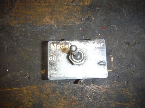 DELTA MILWAUKEE ROCKWELL 7&#034; BENCH GRINDER SWITCH W/ PLATE