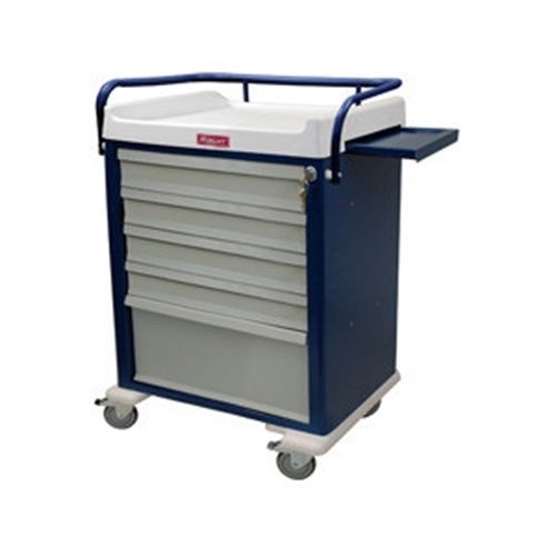 Harloff AL48MDBIN OptimAL 48 Bin Capacity Multi-Dose Med Cart W//Lock Choice