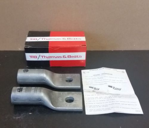 NOS Box of 2 Thomas &amp; Betts 60174  5/8&#034; Bolt Compression Lugs