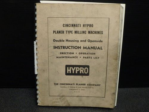 Giddings &amp; Lewis HYPRO MILLING MACHINE Manual_G&amp;L FORM NO. 2141-5/73-50