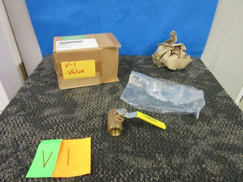 Apollo ball valve 1/2&#034; npt 600 wog 2602774-4 brass pipe conduit new for sale