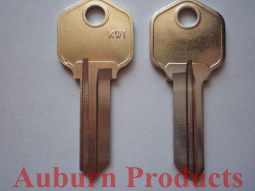 KW1 KWIKSET KEY BLANKS BRASS / PKG. OF 25  /  FREE SHIPPING