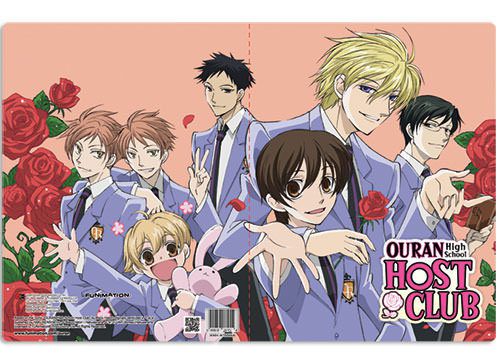 Ouran High School Host Club Group Pocket File Folder