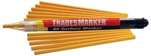 Markal 96137 Trades Marker 1 Holder, 12 Refills, Orange