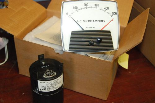 LFE, V414-EMEM-00, 8889-0003,  A-C Microamperes, Sheilded Meter, New in Box