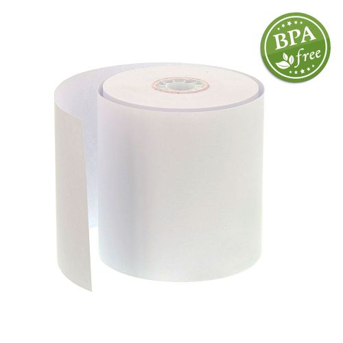 Royal 3&#034; x 150&#039; White Bond 1 Ply Register Rolls, Package of 30, RR1300