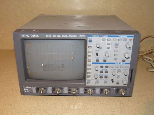 LECROY 9314A QUAD 400MHZ OSCILLOSCOPE (LQ4)