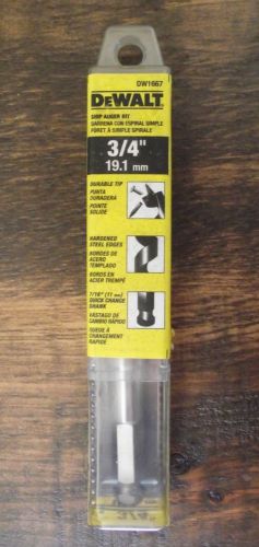 DeWalt DW1667 3/4&#034; x 6&#034; Power Ship Auger Bit