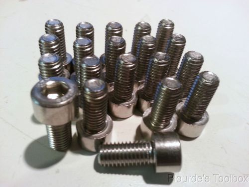 (20) New M8-1.25 by 14mm Stainless Socket Head Cap Screws, A2-70