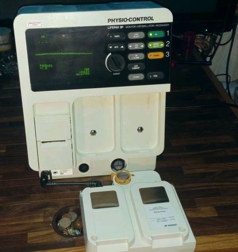 Physio Control LifePak 9P Monitor - BioCertified - ECG, Pacing. New Battery 6-14