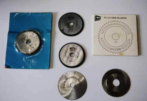 Lot Of 5 -  Foley BelSaw And Wachs Cutting Blades