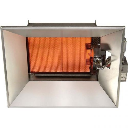 Ceramic infrared propane heater - 26,000 btu - 7,500 sq ft - standing pilot for sale