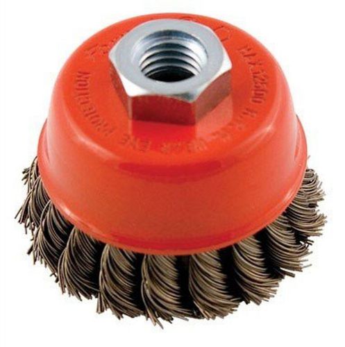 Cup brush,2.75x.012x5/8-11 knt pack of 3 for sale